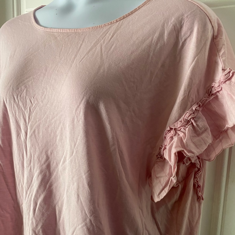 Plus Size Pink T-Shirt